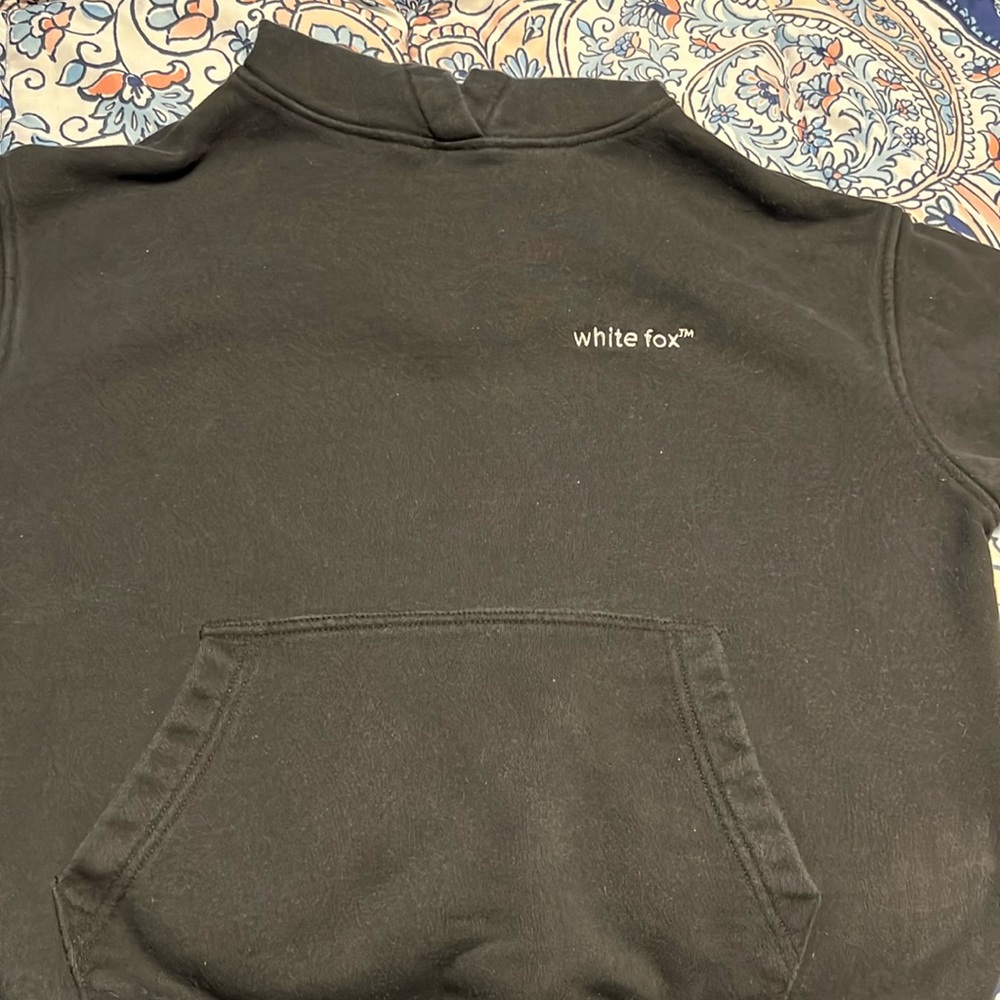 white fox hoodie